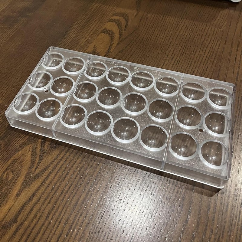 Goldbaking Semi Sphere Chocolate Mould PC Polycarbonate Hemisphere Chocolate Mold (s 1.2inch) - Image 4