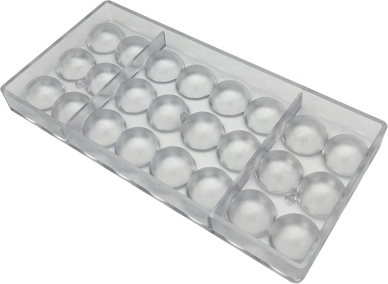 Goldbaking Semi Sphere Chocolate Mould PC Polycarbonate Hemisphere Chocolate Mold (s 1.2inch) - Image 3