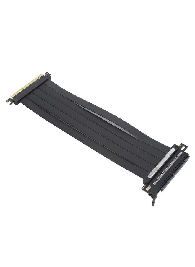 PCIe 4.0 X16 GPU Riser Cable 16X Flexible Cable High Speed Extension Port Adapter 180 Degree EMI Shielded PCIe Extension Cable 250mm/9.8in - pzsku/Z061C44F19A95E750B3E4Z/45/_/1726481124/96ae1352-0153-4604-8e8f-f8b6a1d5eb8b