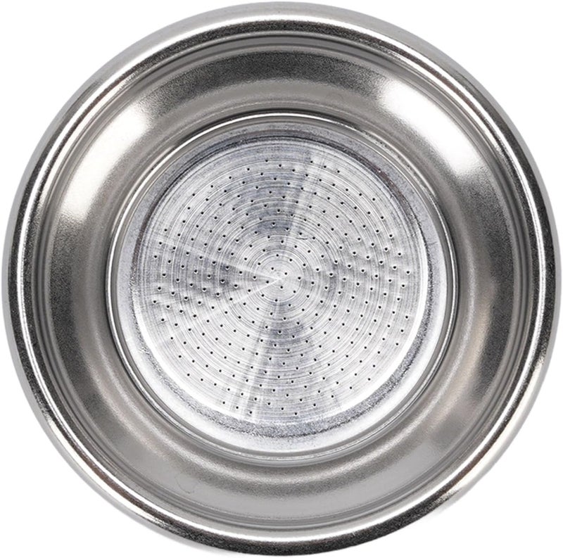 Asixxsix 54mm Portafilter, Stainless Steel Anti Rust Heatproof Portafilter Basket, 54mm Basket with Coffee Paper Filter for Household Bar Coffee Shop (Single Cup) - Image 1