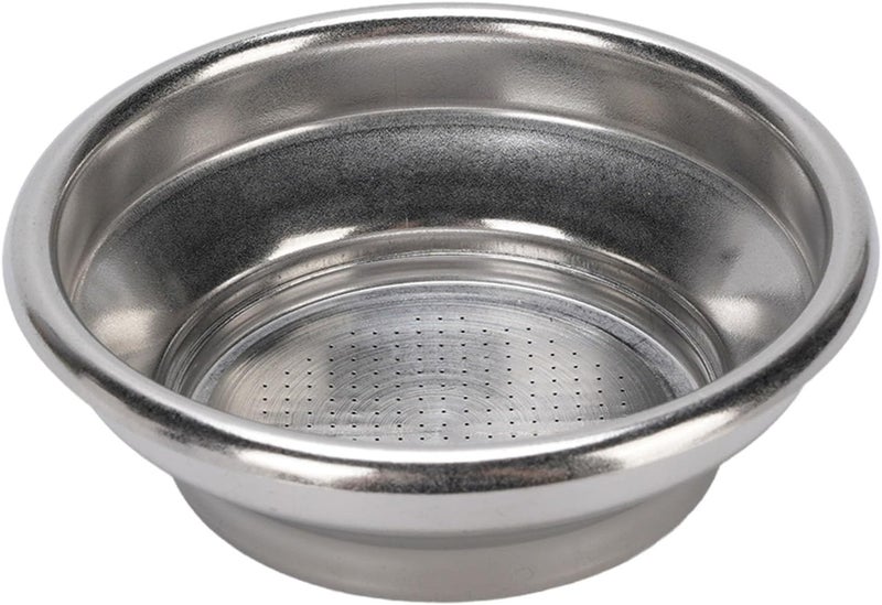 Asixxsix 54mm Portafilter, Stainless Steel Anti Rust Heatproof Portafilter Basket, 54mm Basket with Coffee Paper Filter for Household Bar Coffee Shop (Single Cup) - Image 2