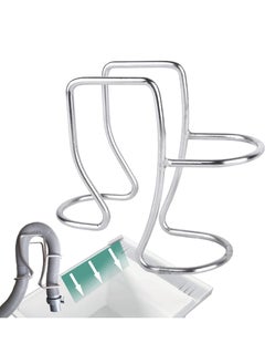 SYOSI SYOSI Adjustable Shape Washing Machine, Laundry Tub Hose Guide Clip, Universal Utility Sink Hose Clamp, 304 Stainless Steel  - Image 1