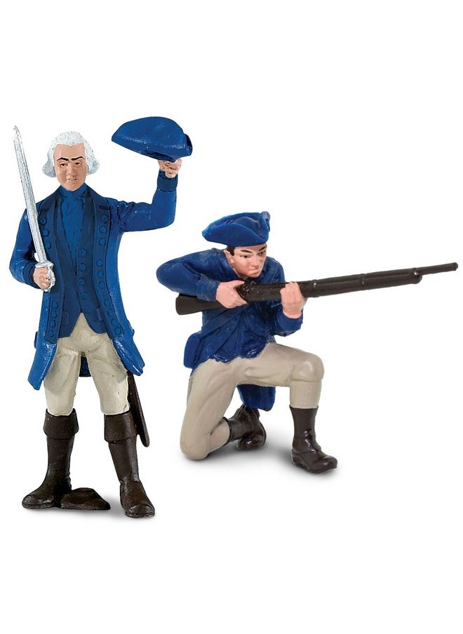 Safari Ltd. - Continental Army Designer Toob - Miniature Revolutionary War Figurines - Educational Toy Set For Boys, Girls, And Kids Ages 3+ - Image 1