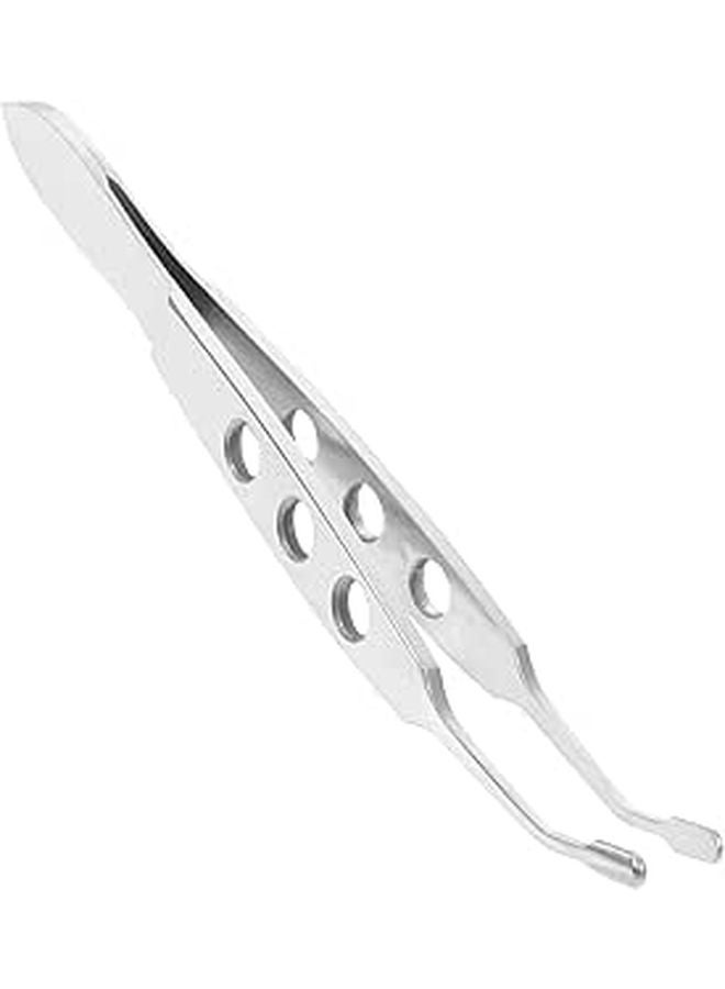 Stainless Steel Eyelid Tweezers Meibomian Gland Expressor Tool for Stye Removal - Image 1