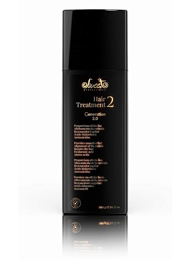 سويت بروفشنال مجموعة علاج فرد الشعر بالكيراتين من سويت بروفيشنال لوفلي هير، 1 و2 و3 - 980 جم - Image 4