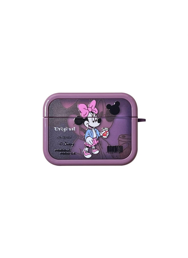 Generic - Applicable To AirPods Pro2 Earphone Cover Two-in-one Cartoon Soft Case For Apple1/2/3 Generation Wireless Bluetooth Cross-border-Color:Two-in-one Soft Shell-Minnie-Model:AirPods 1/2 Generation (protective Cover) - Image 1