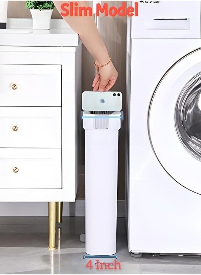 Happy Home - Flat Floor Mop and Bucket Set with Wringer for Home Floor Cleaning with 2 Washable Microfiber Pads - Image 1