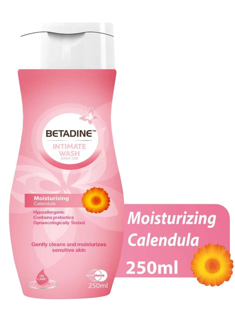 Betadine Intimate Wash Moisturizing Calendula 250ml