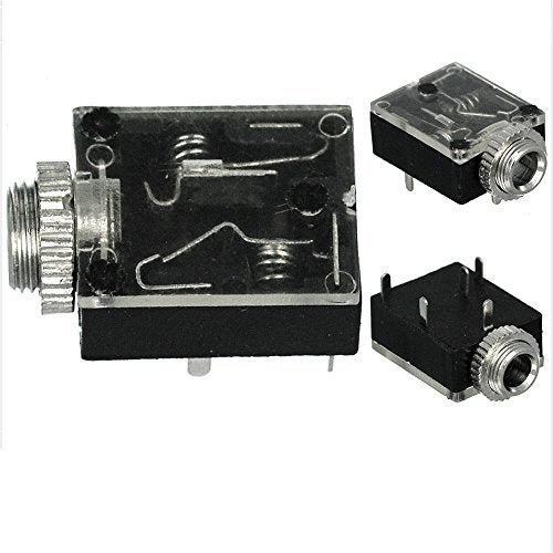 CESS 3.5mm 1/8 Inch Female Stereo TRS Balanced Socket with Switch - 3.5mm Stereo Socket （10 Pack） - Image 2