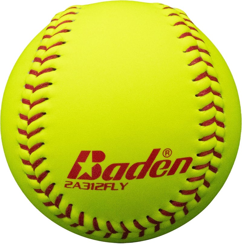 Baden Perfection USA Raised Seams Leather Game Fastpitch Softballs 12" (Dozen) - Image 3