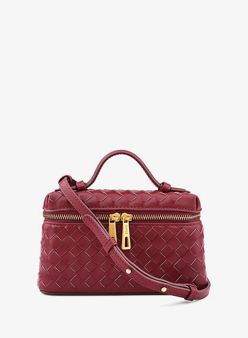 كابلي Women’s Woven Zip Toiletry Bag