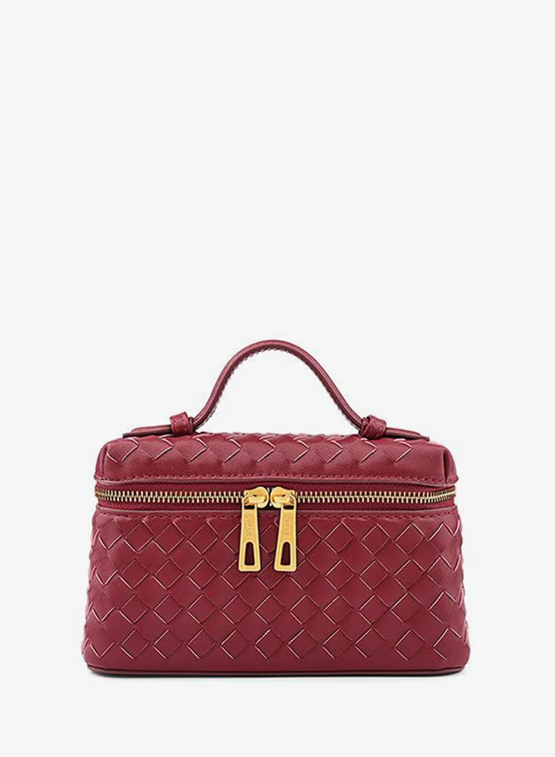 كابلي Women’s Woven Zip Toiletry Bag