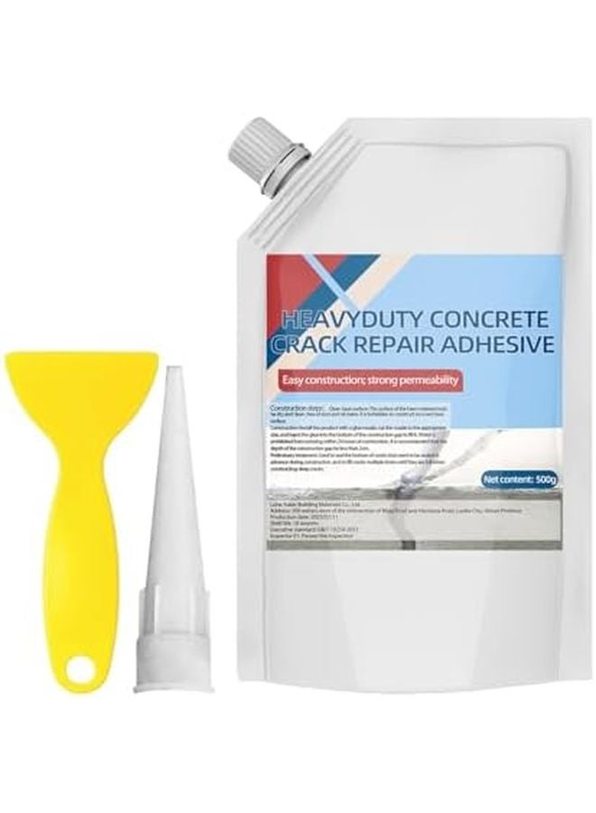 Self Leveling Waterproof Cement Crack Filler 500g For Driveway Sidewalk Patio Asphalt - Image 1