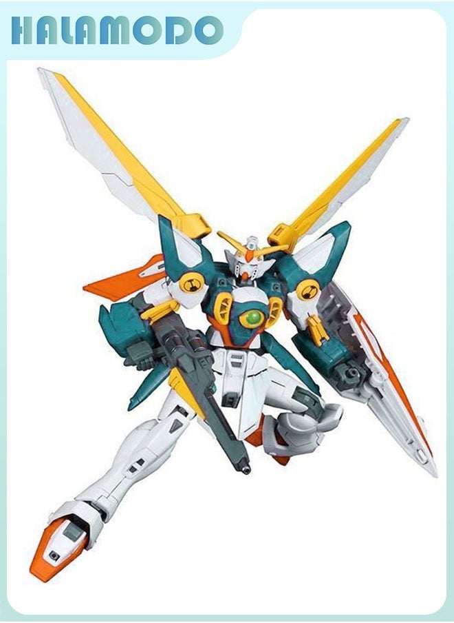 Gundam Xingdong HG Wing Gundam EW Color - Modified YF - 03 Action Figure Assembly Model with Stand, a Super Cool Desktop Decoration, an Assembly Model Toy Loved by Both Boys and Girls