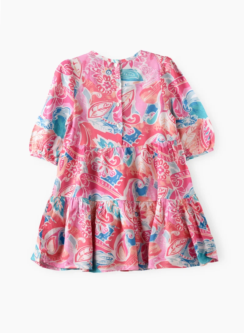 Jelliene Floral Dream Dress Breezy Comfort & Effortless Style
