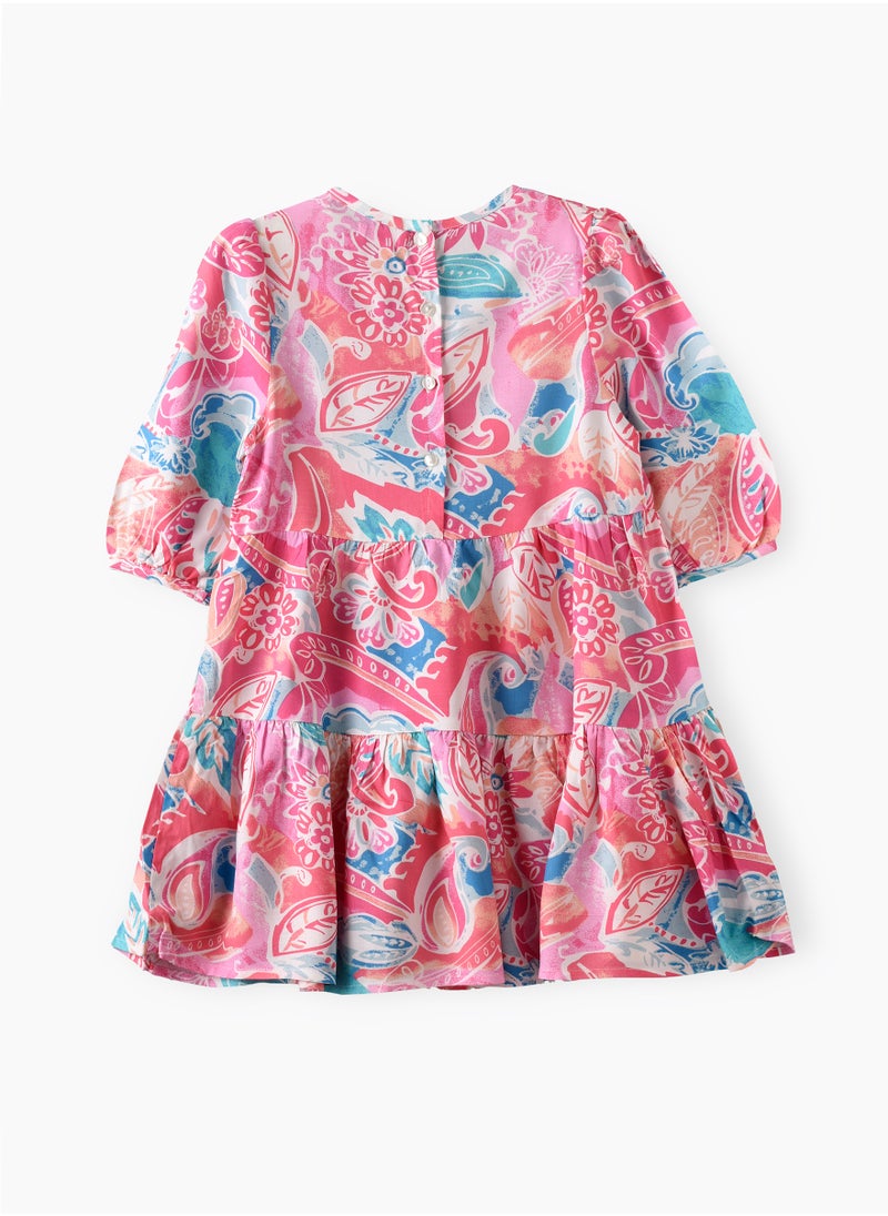 Jelliene - Floral Dream Dress Breezy Comfort & Effortless Style - Image 1