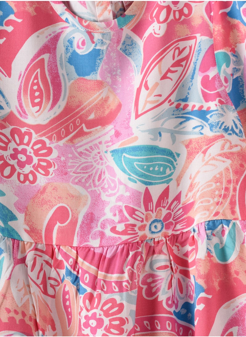 Jelliene - Floral Dream Dress Breezy Comfort & Effortless Style - Image 1
