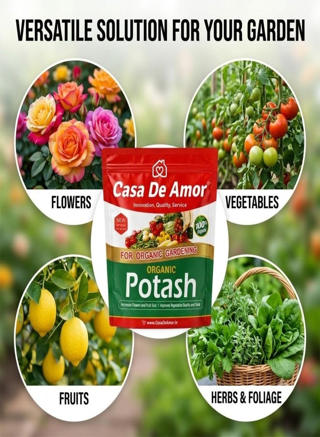 Casa De Amor Organic Potash Essential Fertilizer, 900 gm - Image 5