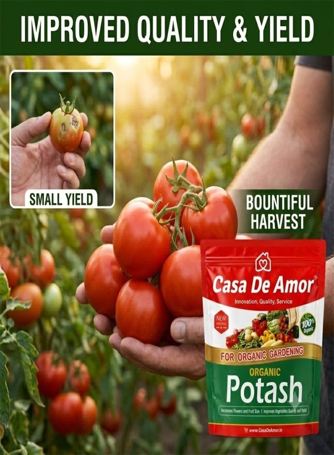 Casa De Amor Organic Potash Essential Fertilizer, 900 gm - Image 4