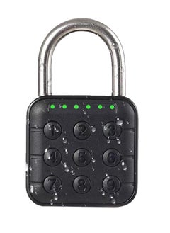 Generic Combination Lock for Locker, 6 Digit Waterproof Smart Code Padlock, Combo Lock, Perfect for Lockers, Luggage, Gym Lockers, Storage Boxes, and Suitcases.  - Image 1