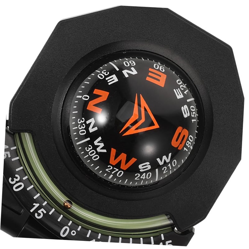Car Compass Thermometer Inclinometer 2 Piece Set for Auto Dashboard Boat Surface Mount - Image 4