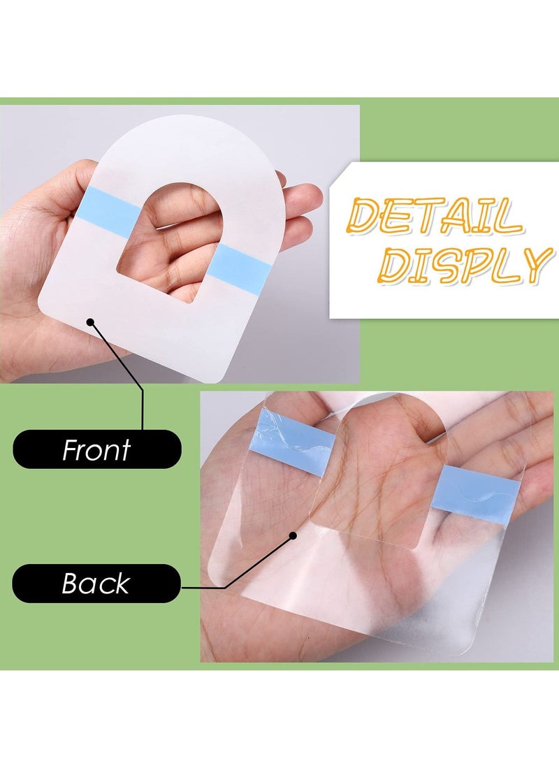 Shower Waterproof Patch Compatible with Omnipod Adhesive Patches Transparent Overpatch Long Lasting Sweatproof Continuous Monitor Protection (20 Pcs)