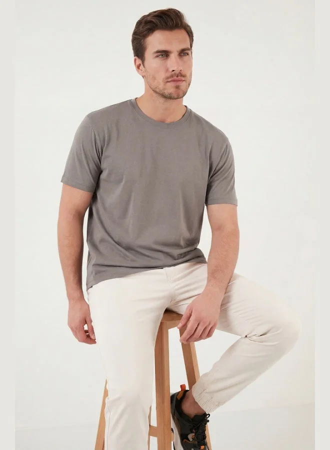 Buratti  Buratti Regular Fit Crew Neck T-Shirt Men's T-Shirt 5902985 for Men | Best Price UAE