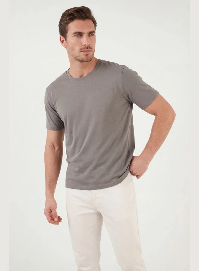 Buratti  Buratti Regular Fit Crew Neck T-Shirt Men's T-Shirt 5902985 for Men | Best Price UAE
