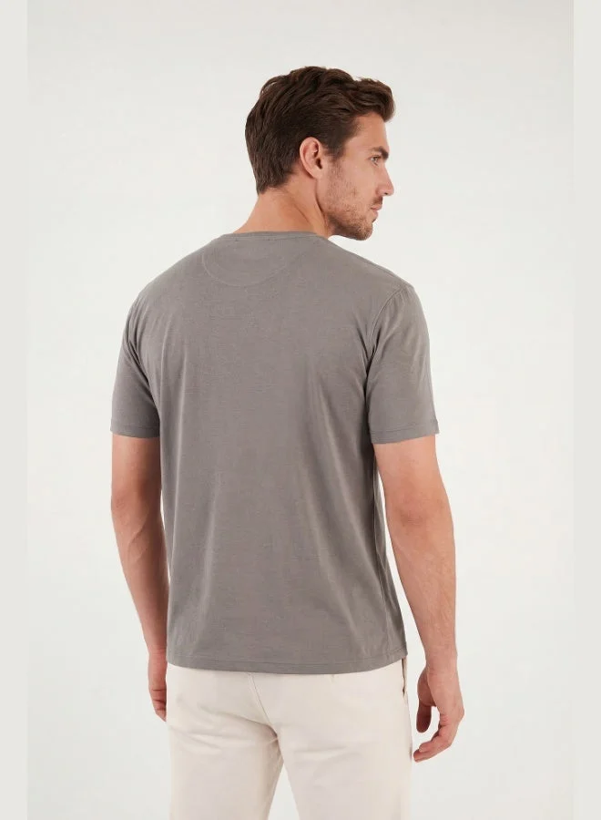 Buratti  Buratti Regular Fit Crew Neck T-Shirt Men's T-Shirt 5902985 for Men | Best Price UAE