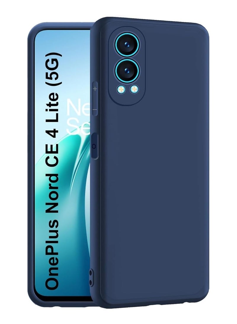 BORTONY OnePlus Nord CE 4 Lite Case Cover liquid Silicone Ultra Clear Case Shockproof Protective Bumper Shell Corner Cover for OnePlus Nord CE 4 Lite - Image 1