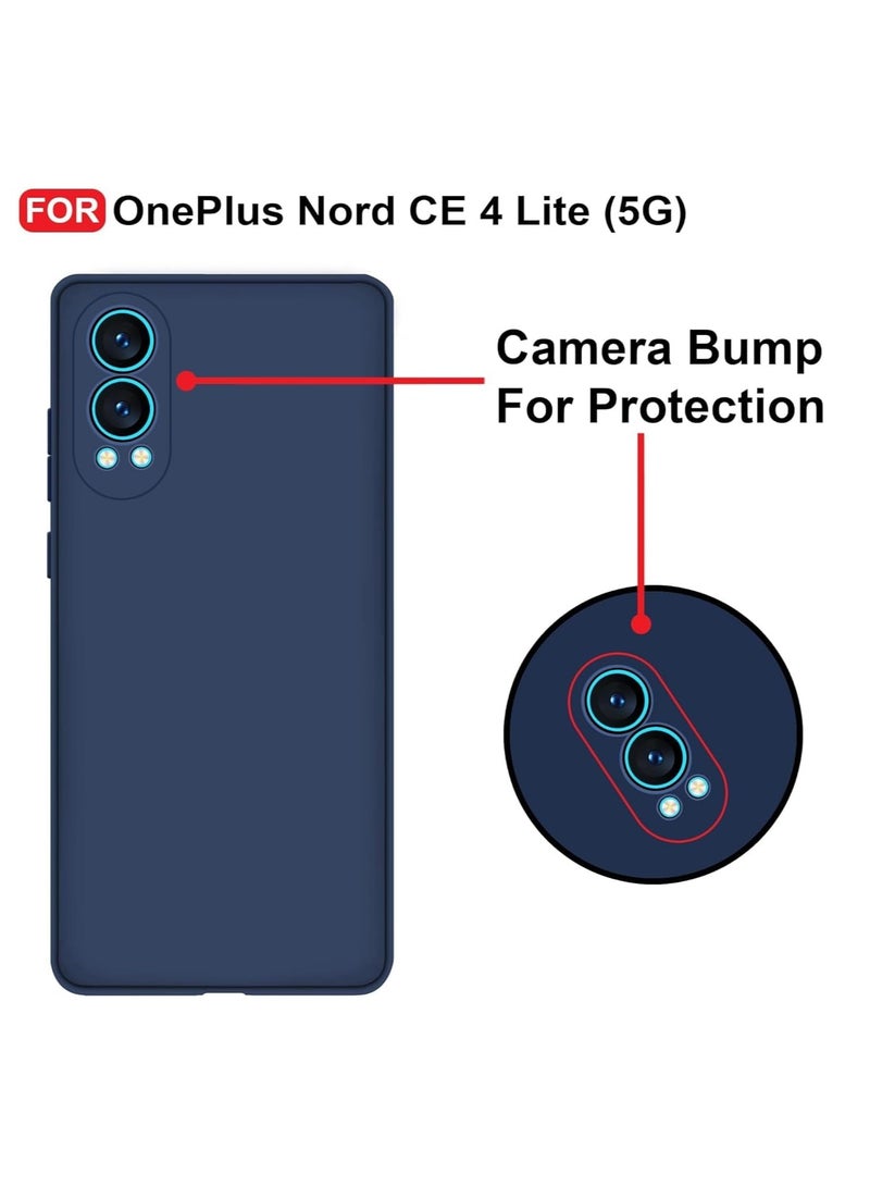 BORTONY OnePlus Nord CE 4 Lite Case Cover liquid Silicone Ultra Clear Case Shockproof Protective Bumper Shell Corner Cover for OnePlus Nord CE 4 Lite - Image 4