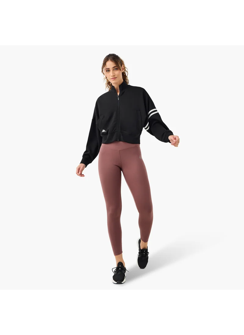 كابا Kappa Logo Print Panelled Leggings