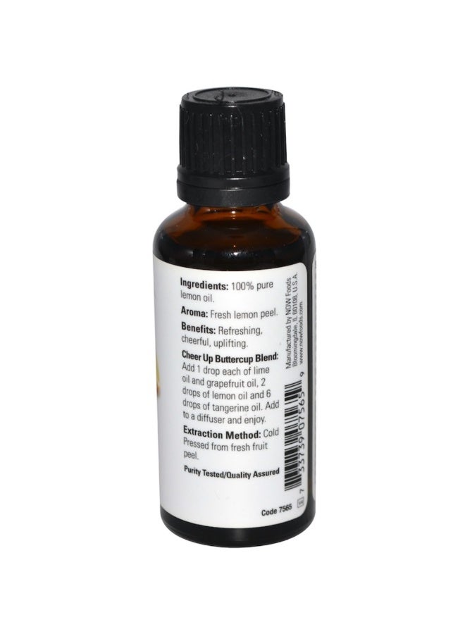 ناو زيت ليمون عطري NOW 100% Pure Lemon Essential Oil 30 مل - Image 2