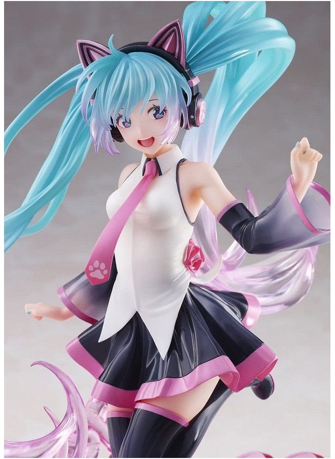 Taito - Hatsune Miku Birthday2021 Amp ~Happy Cat Ver~ Prize Figure Multiple Colors (T83673) - Image 1