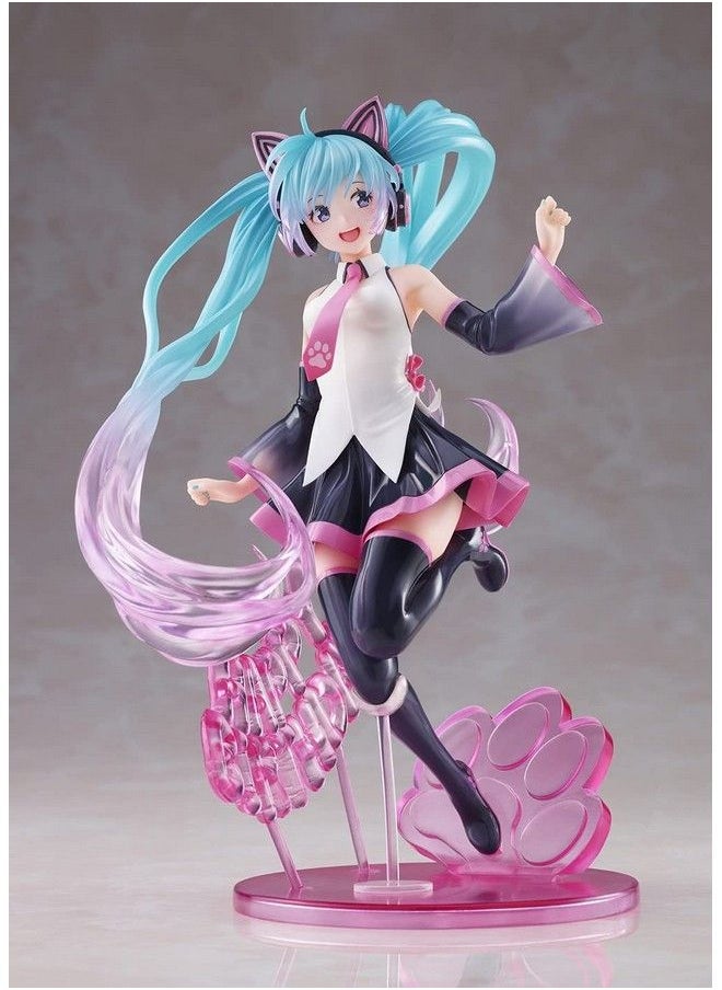 Taito - Hatsune Miku Birthday2021 Amp ~Happy Cat Ver~ Prize Figure Multiple Colors (T83673) - Image 1