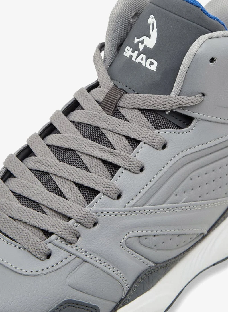 Shaq GREY Men Lace-Up Basketball Shoes for Men | Best Price UAE
