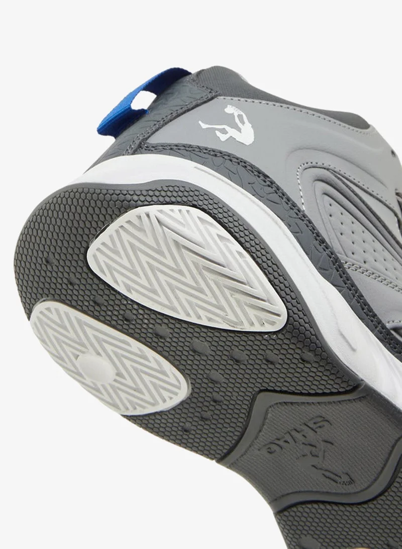 Shaq GREY Men Lace-Up Basketball Shoes for Men | Best Price UAE