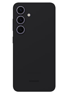 KZDOO Samsung Galaxy S24 Plus Case Slim Thin Air Skin Full Coverage Protective Case Sturdy Durable Thin Case Drop Protection Case Cover Transparent Black  - Image 1