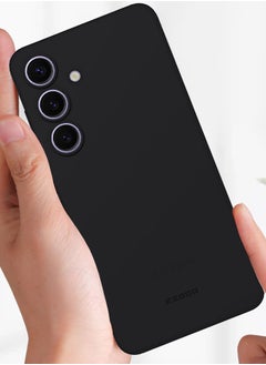 KZDOO Samsung Galaxy S24 Plus Case Slim Thin Air Skin Full Coverage Protective Case Sturdy Durable Thin Case Drop Protection Case Cover Transparent Black  - Image 4