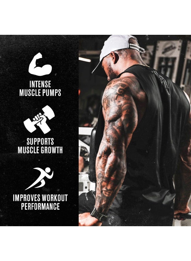 Jacked Factory Muscle Builder N. O. Xt Nitric Oxide Supplement (90 Veggie Pills) - Image 4