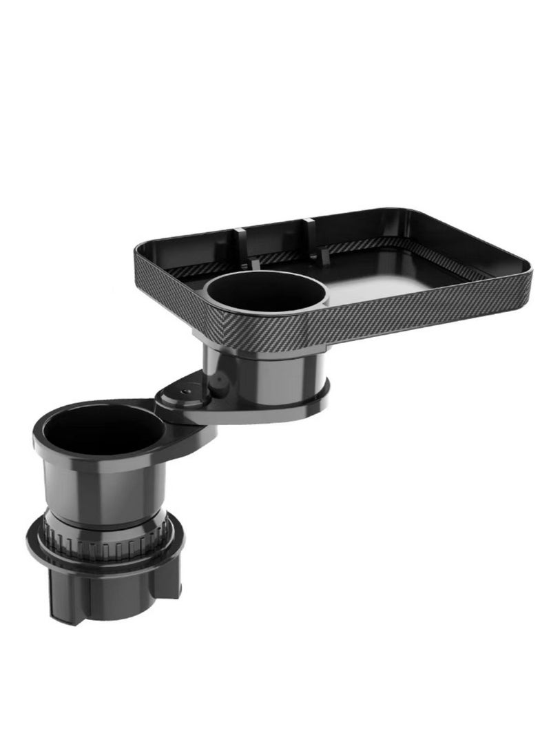 Generic Multifunctional Tray with Cup Holder, Phone Mount, and Large Surface for Meals, Ideal for Travel and Daily Use  - Image 1