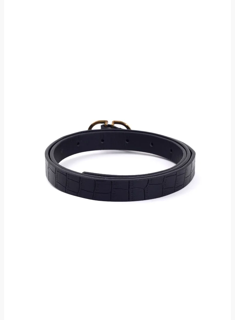 Haute Sauce Casual Belt with Buckle Detail