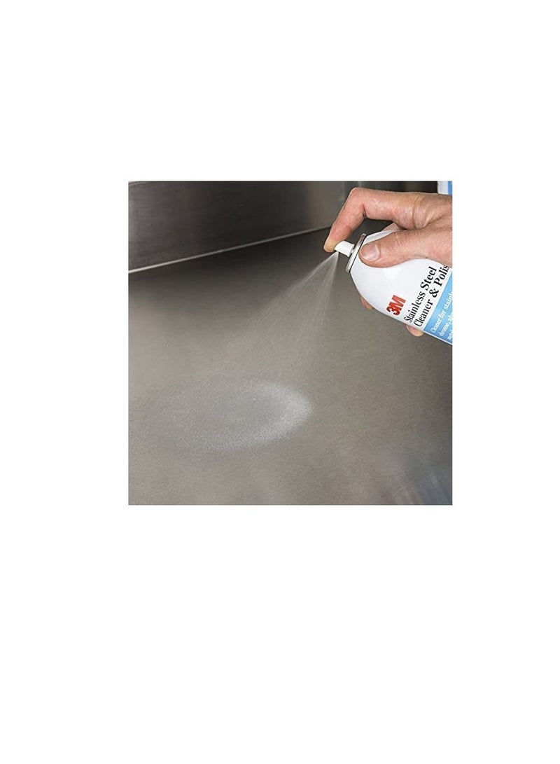 3M STAINLESS STEEL CLEANER & POLISH  600ML - Image 2