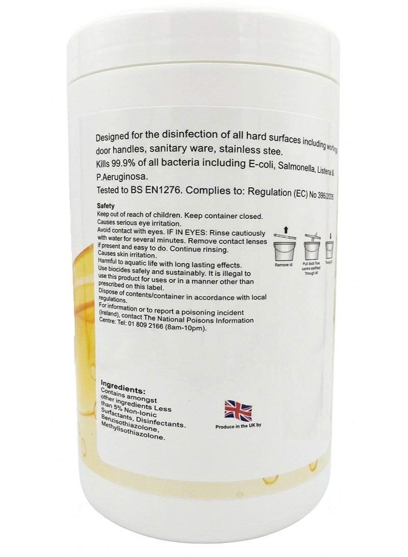 Surface Disinfectant Wipes 16cm X 18cm 160 Wipes - Image 2