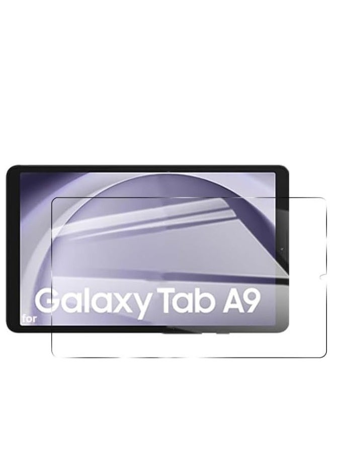 YoYoTech - Screen protector for Samsung Galaxy Tab A9 8.7 inch 2023 Edge to Edge Full Screen Coverage Anti Scratch Tempered Glass - Image 1