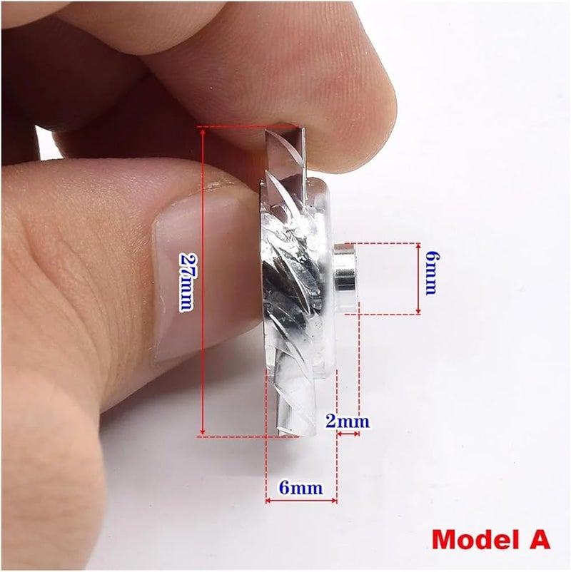 High Precision 27mm 38mm CNC Aluminum Impeller For 100000RPM Ducted Fan Blade - Image 5