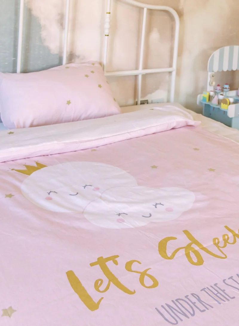 Elli Junior Lets Sleep Star Organic Reversible Duvet Cover Set