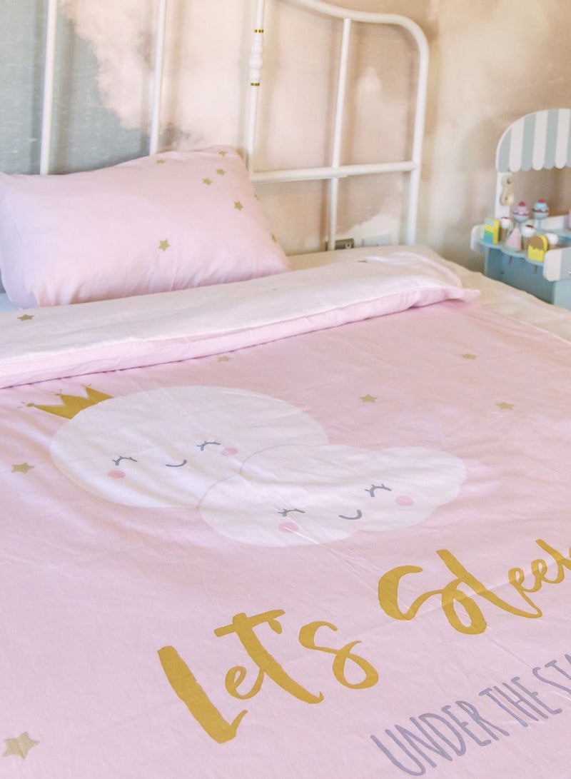 Elli Junior Lets Sleep Star Organic Reversible Duvet Cover Set - Image 3