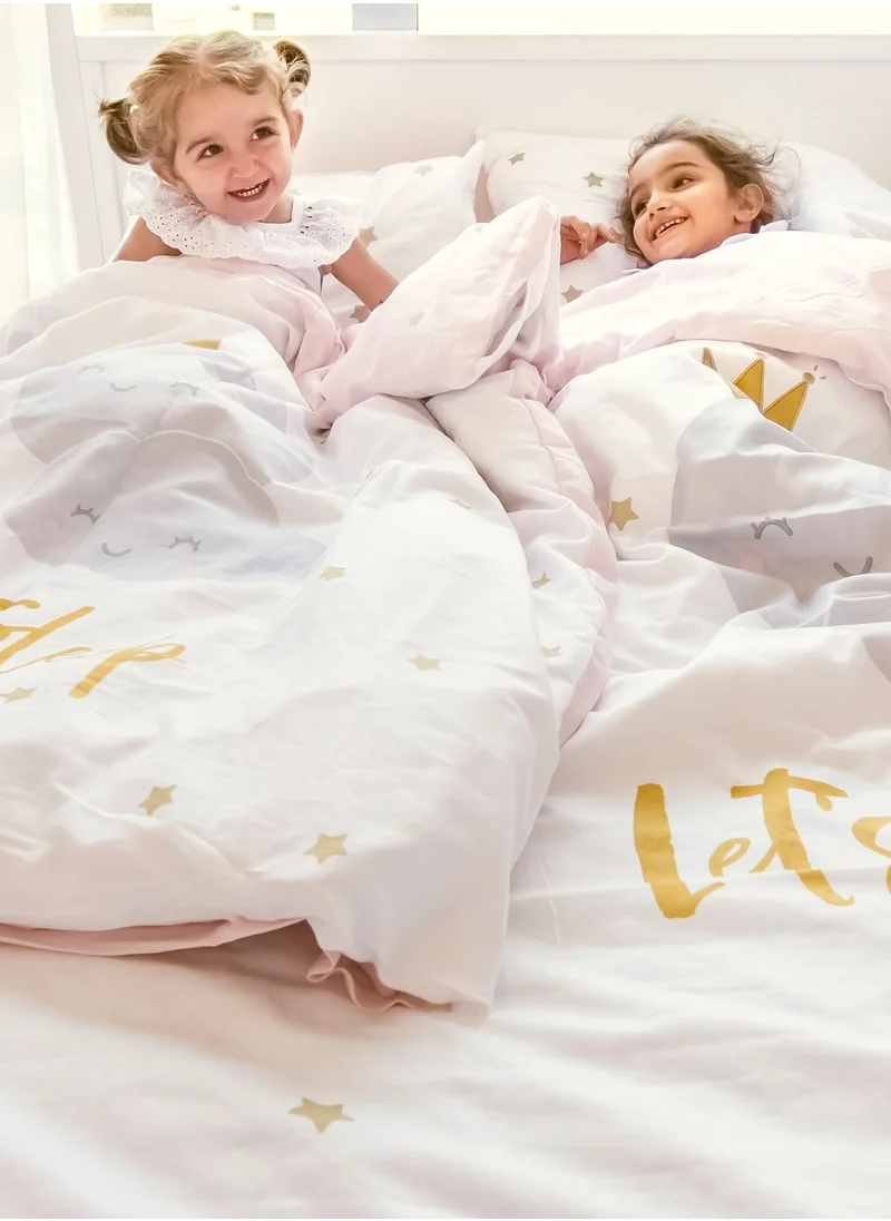 Elli Junior Lets Sleep Star Organic Reversible Duvet Cover Set