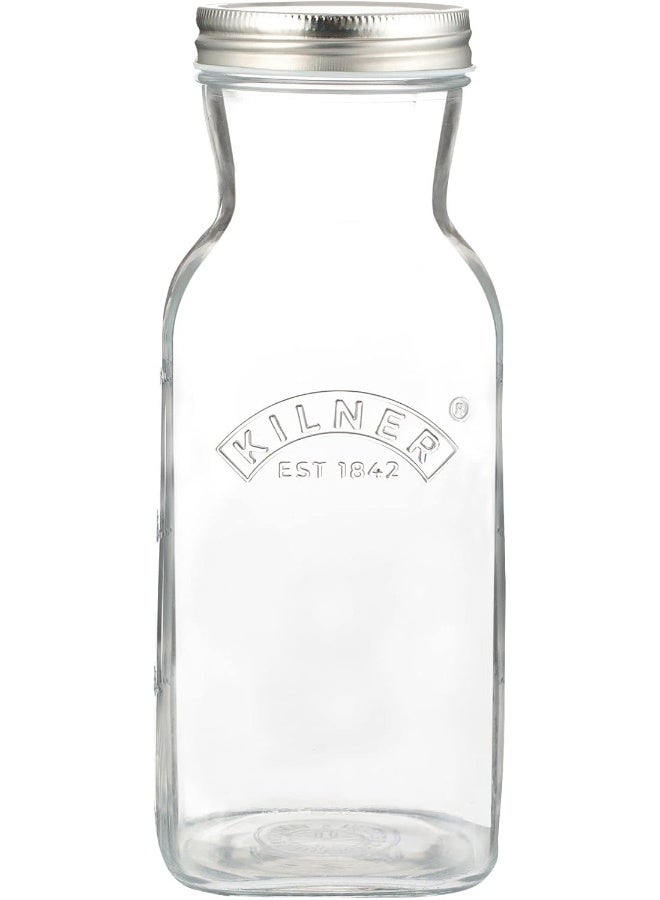 Kilner Juice and Sauce Glass Bottles 1 Litre - Image 1